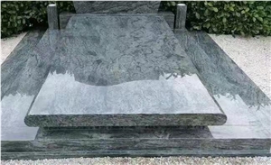 Brazil light S.F unreal green tombstone headstone monument