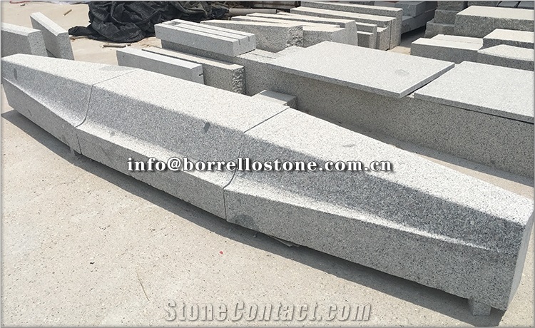 G341 sesame grey granite curbstone