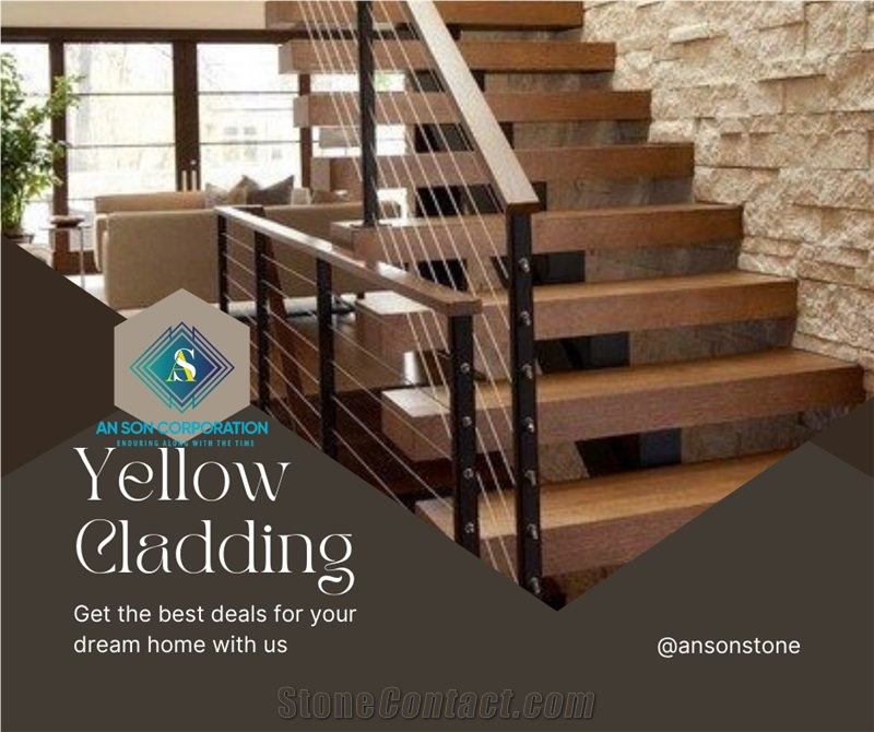 Cladding Tile Application Near Stair