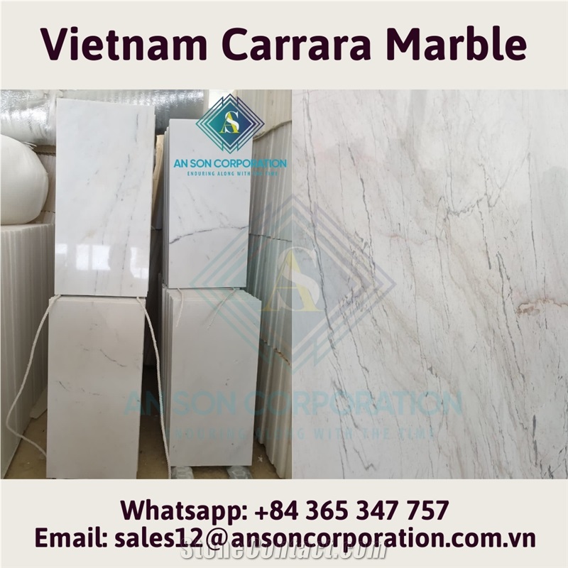 Great Sale Great Discount For Vietnam Carrara Marble Tiles