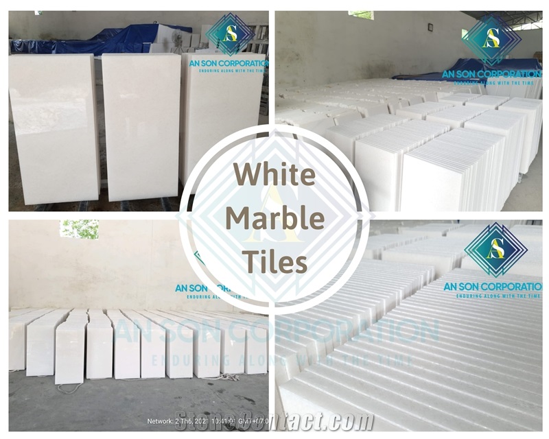 Hot Discount For Pure White Marble Tiles 