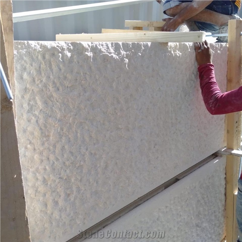 Beige marble pickling surface tiles
