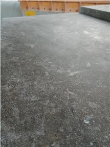 Grey marble tumbled tiles