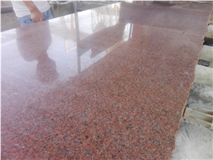Red Sphynx Granite Tile, Granite Slab