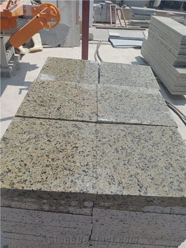 Verde Ghazal Granite Tiles, Slabs