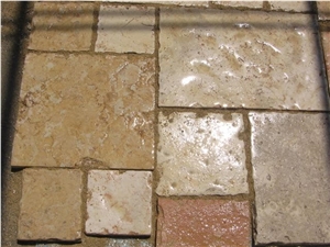 Jerusalem Cream Limestone Reclaimed Ancient Flooring