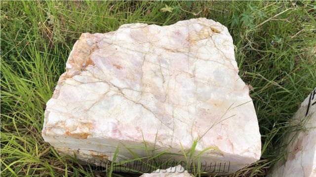 Scarlet Crystal Quartzite Rocks, Pieces and Small Boulders