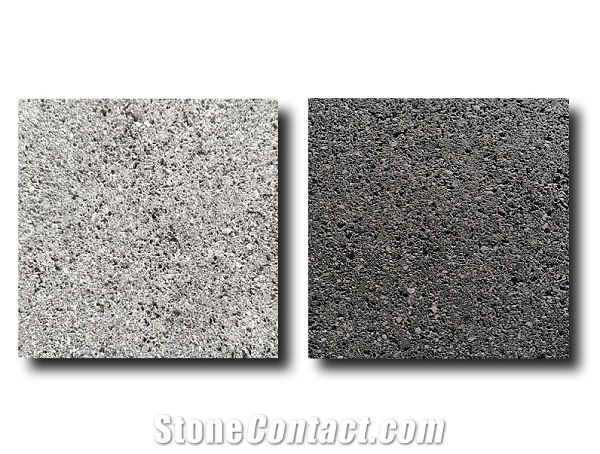 Black Lava Stone Tiles for Landscaping