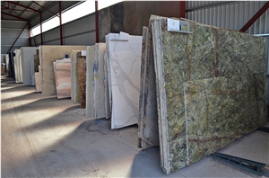 Rainforest Green Marble Tiles & Slabs