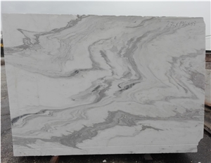 Volakas Drama Calacatta Venus White Marble