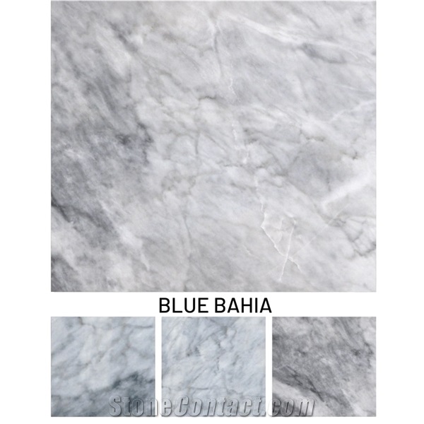 Afyon Light Gray Marble-Turkish Grey Light-Blue Bahia