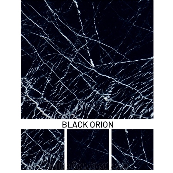 Black Marquina Marble-Black Orion