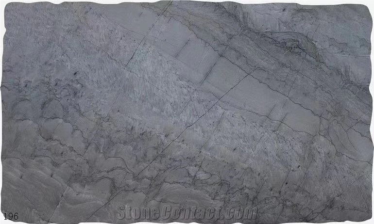 Allure Bleu  Quartzite Marmor in China stone market slab