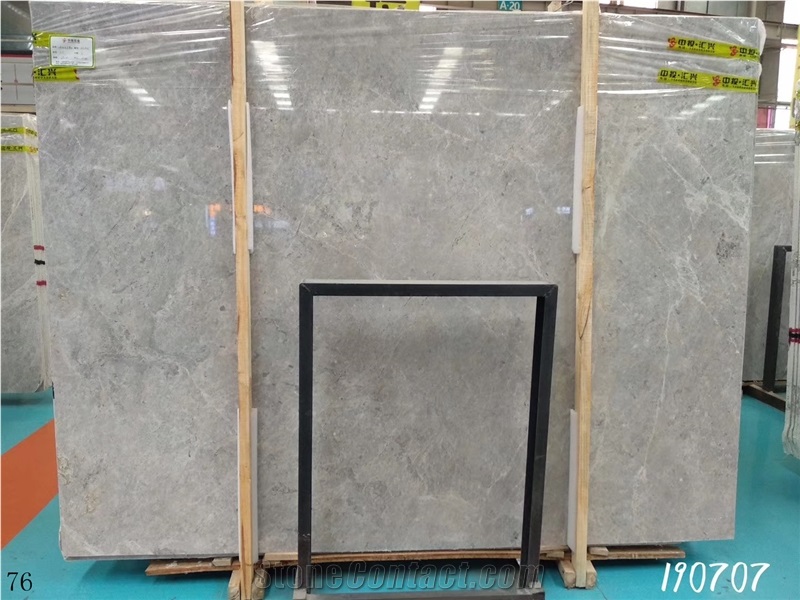 Castle Blue Tundra Grey Marble Slab Tile In China Market