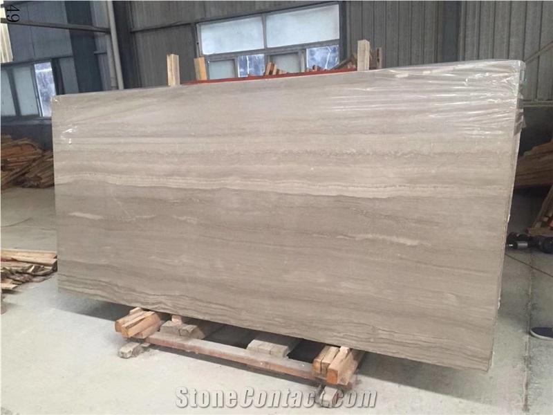 Chenille White Marble  Serpeggiante Wood Grain Wenge Stone
