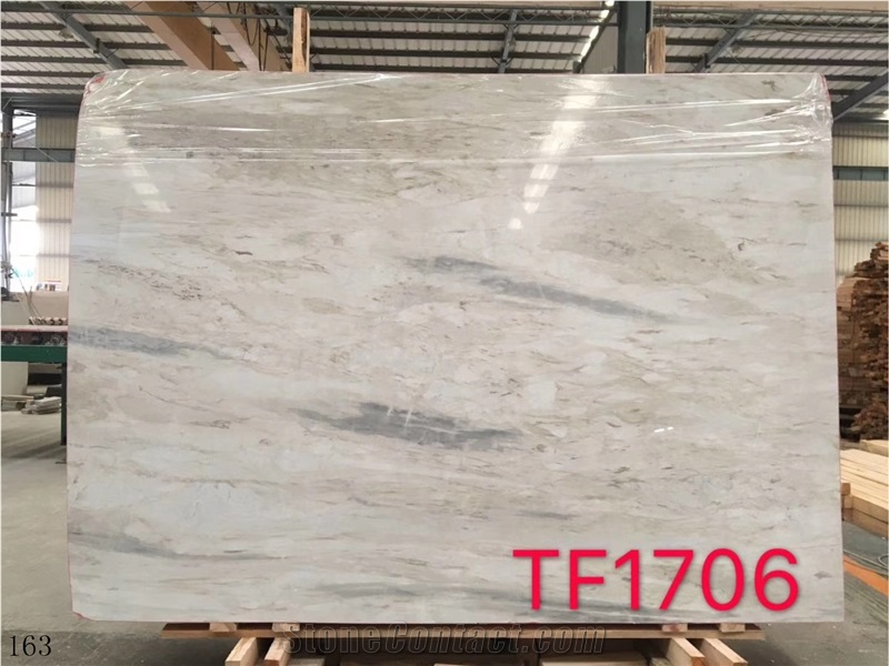 China Wooden Marble Eurasian White Grain Slab Wood Wall Tile