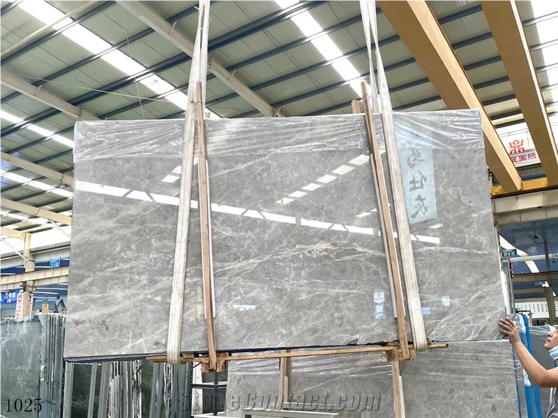 Hermes Gray Marble Ash in China stone market vanity use slab