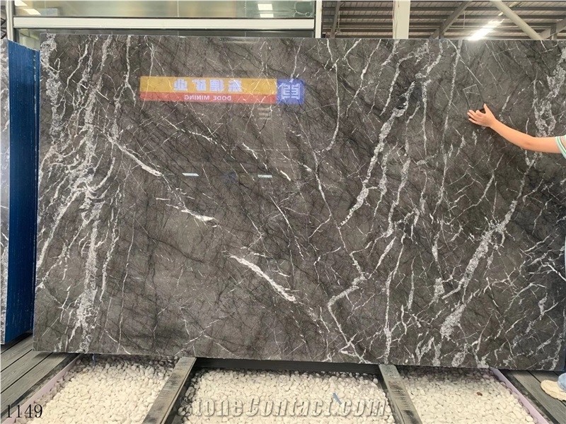Italy Grey Marble Xixi Li Yongzhou Hunan wall tile hot sale