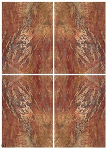 Ruby Red Marble in China stone market countertop  hot sale 