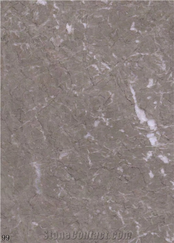 Turkey Gray Silver Marble Cyprus Grey Slab Kibris Wall Tile