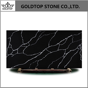 Calacatta Gold Quartz Stone Slab Statuary White Quartz Slabs