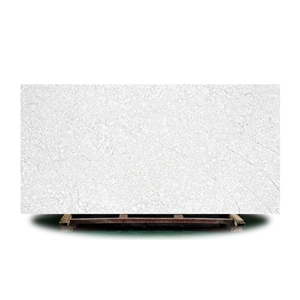 Wholesale standard size quartz slab artificial stone white