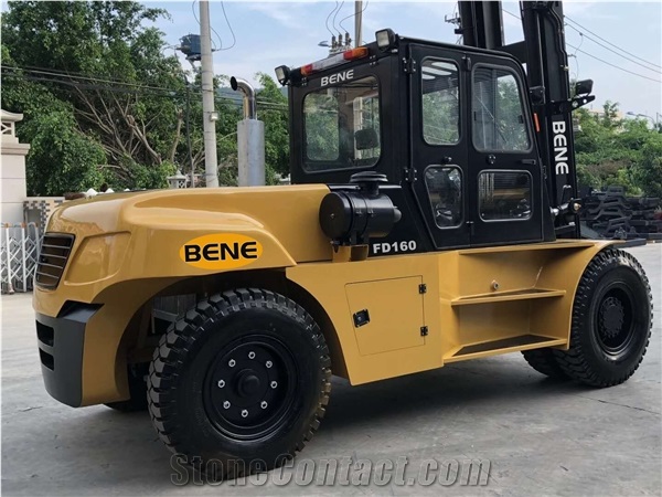 BENE 15 ton to 16 ton heavy duty forklifts for granite marble lifting
