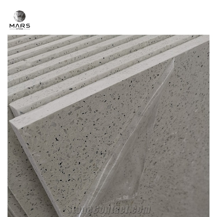 Grey Terrazzo Restoration Cement Faux For Stone Floor Tiles
