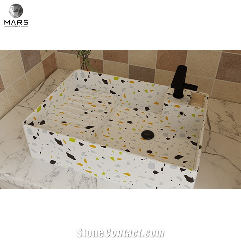Hot Terrazzo Design For Table Coffee Bar Sink
