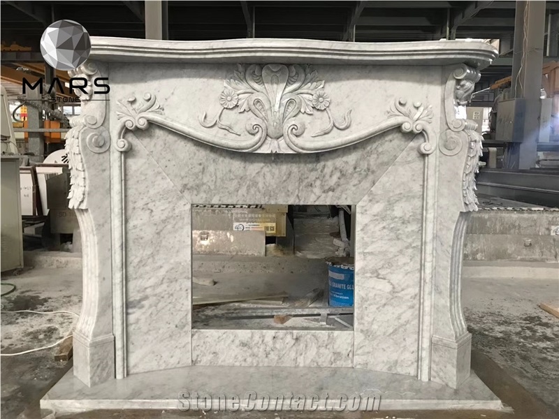 2021 Fireplace Mantel And Stone Fireplace For TV Stand 