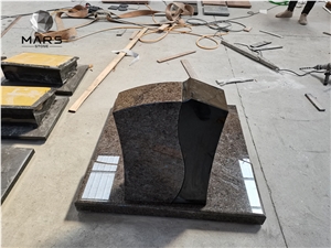 2021 Germany Antique Blue and Black Granite Single Monument