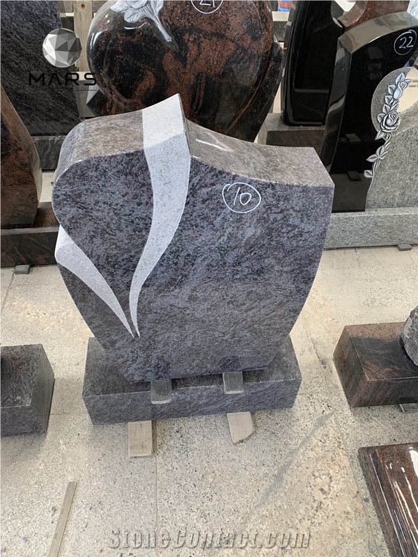 2021 Indian Bahama/Vizag Blue/Orion Blue Granite Tombstone