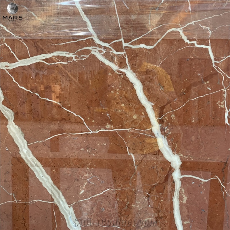 2021 Popular Hot China Natural Marble Stone Red Marble Stone