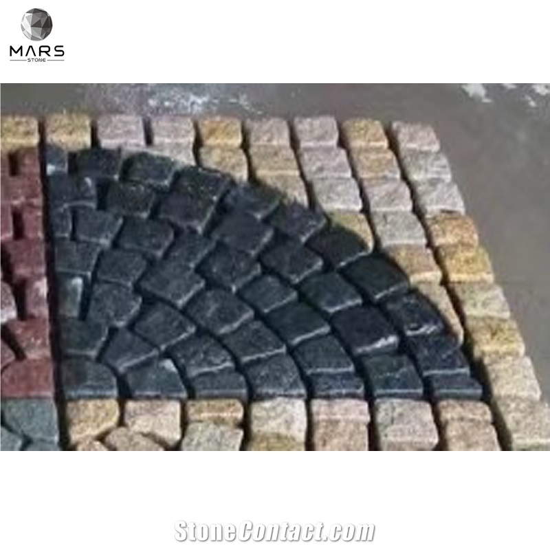 Basalt Paving Stone Granite Tiles Paver Cobbles For Sale