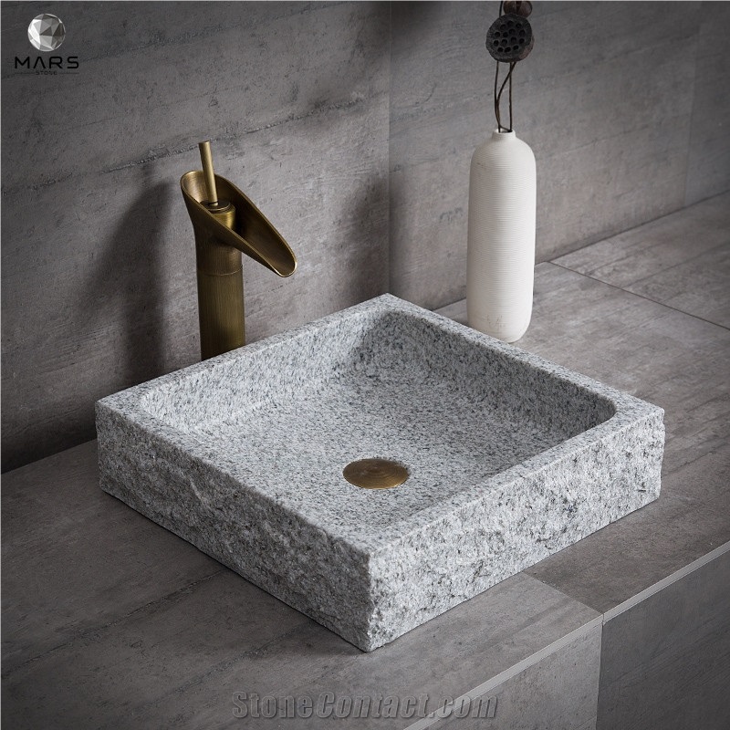 Bathroom Granite Table Top Marble Art Basin Sink For Hotel