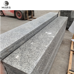 Grey Granite Treads and Risers Stairs Staircases