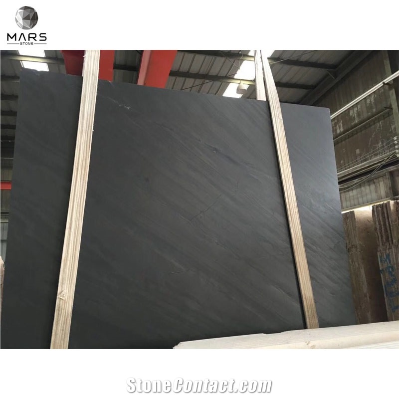 High Quality Natural Black Cultured Slate StoneFor WallSlate