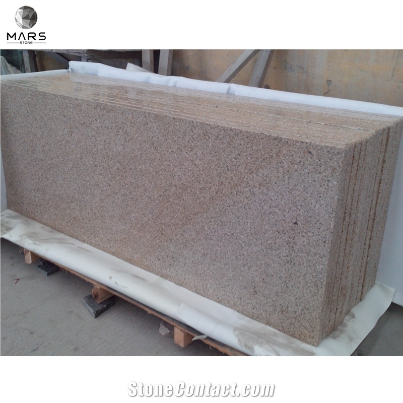 HOT Thick Chinese G682 Golden Yellow Granite Counter Top 
