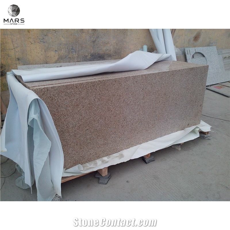 HOT Thick Chinese G682 Golden Yellow Granite Counter Top 