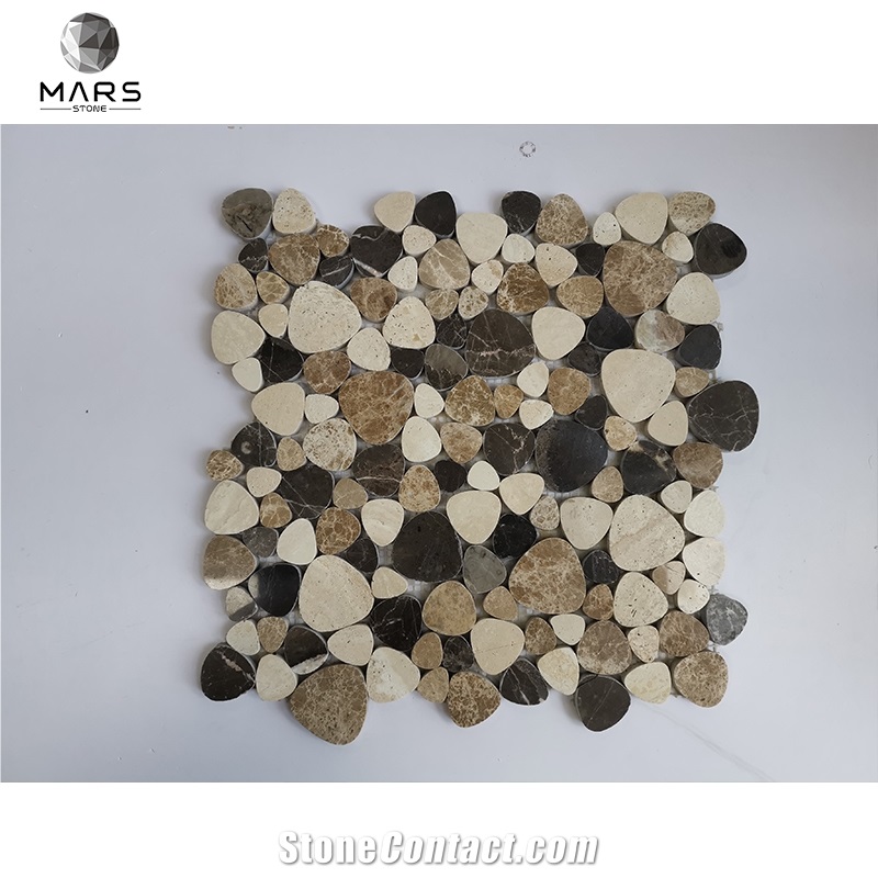 Hot Unique Design Irregular Shape Classic Marble Mosaic