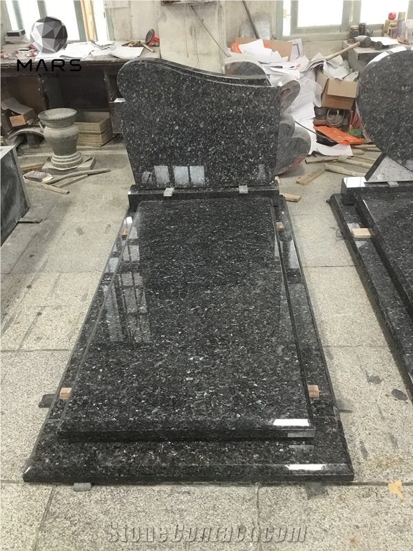 Impala Afrique Black Granite Tombstone Headstone And Cover