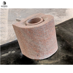 Superb Quality Funeraire Granite Flower Vases For Cemetery