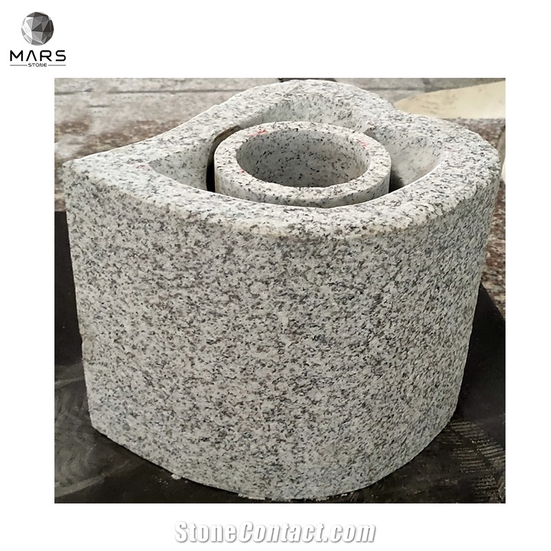 Superb Quality Funeraire Granite Flower Vases For Cemetery