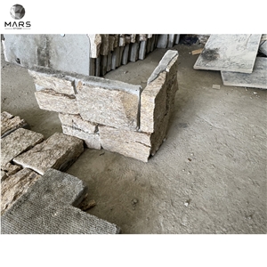 Wall Facing Tiles Corner Angle Tiger Skin Culture Stone Tile