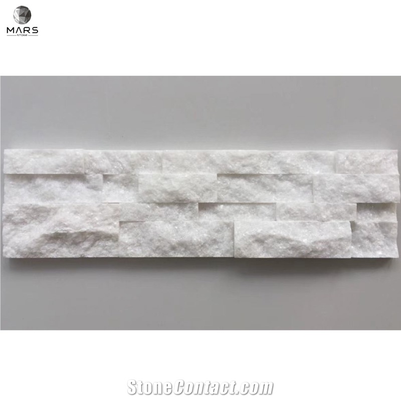 White Stone Panel Natural Stone Ledgestone Exterior Stones