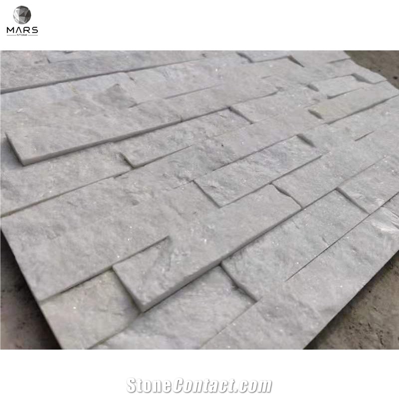 White Stone Panel Natural Stone Ledgestone Exterior Stones