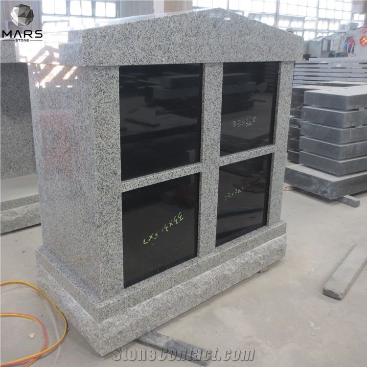 Wholesaler Rectange Black Door Granite Niche Columbarium 
