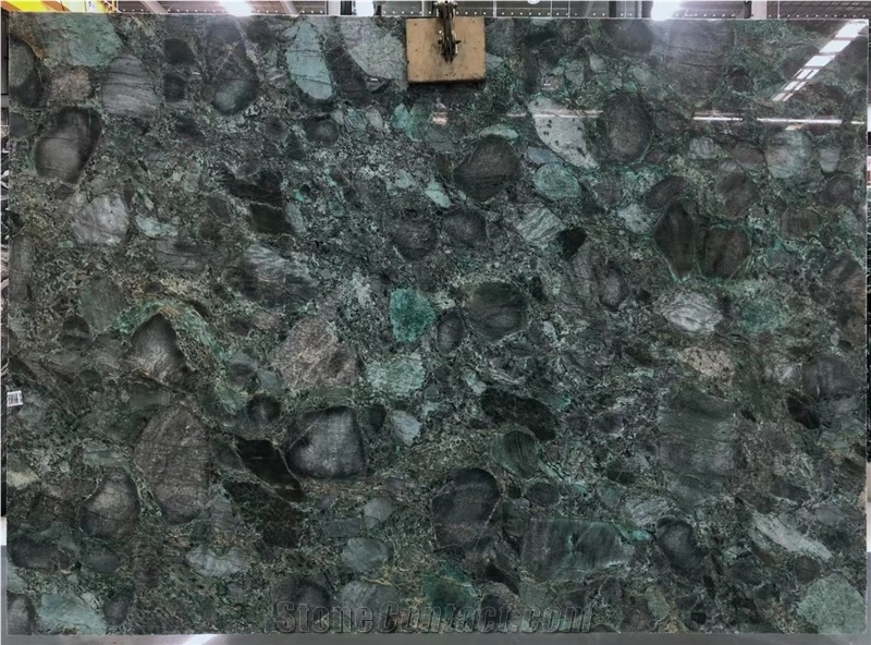 Luxury Brazil Verde Marinace Green Granite Slab