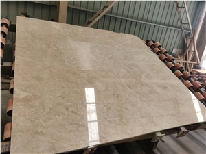 New Kaman Ivory Beige Marble Slab