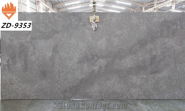 30Mm Artificial Calacatta White Countertop Quartz Stone Slab